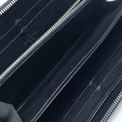 Pre Owned Louis Vuitton Black Electric Epi Leather Zippy Wallet