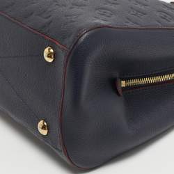 Pre Owned Louis Vuitton Marine Rogue Monogram Empreinte Leather Montaigne MM Bag