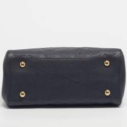 Pre Owned Louis Vuitton Marine Rogue Monogram Empreinte Leather Montaigne MM Bag