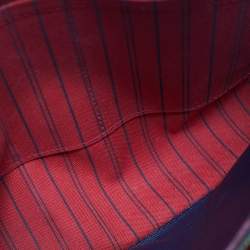 Pre Owned Louis Vuitton Marine Rogue Monogram Empreinte Leather Montaigne MM Bag