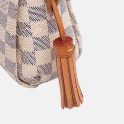Pre Owned Louis Vuitton White Damier Azur Croisette