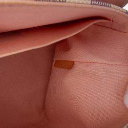 Pre Owned Louis Vuitton White Damier Azur Croisette