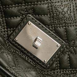 Pre Owned Louis Vuitton Green Monogram Lambskin Antheia Lilia PM