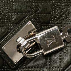 Pre Owned Louis Vuitton Green Monogram Lambskin Antheia Lilia PM