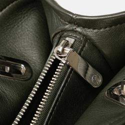 Pre Owned Louis Vuitton Green Monogram Lambskin Antheia Lilia PM