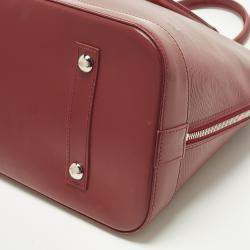 Pre Owned Louis Vuitton Rubis Epi Leather Alma GM Bag