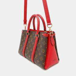 Pre Owned Louis Vuitton Soufflot BB Cerise Monogram Handbag
