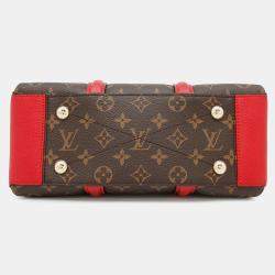 Pre Owned Louis Vuitton Soufflot BB Cerise Monogram Handbag