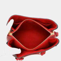 Pre Owned Louis Vuitton Soufflot BB Cerise Monogram Handbag