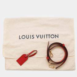 Pre Owned Louis Vuitton Soufflot BB Cerise Monogram Handbag