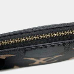 Pre Owned Louis Vuitton Multi Pochette Accessoires Bicolor Monogram Empreinte Leather Shoulder Bag