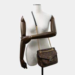 Pre Owned Louis Vuitton Passy Brown Monogram Canvas Handbag