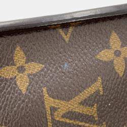 Pre Owned Louis Vuitton Passy Brown Monogram Canvas Handbag