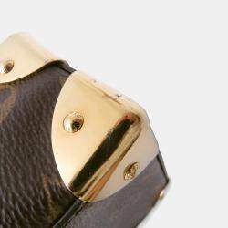 Pre Owned Louis Vuitton Camera Box Noir Monogram Reverse Canvas Handbag