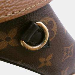 Pre Owned Louis Vuitton Camera Box Noir Monogram Reverse Canvas Handbag