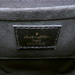 Pre Owned Louis Vuitton Camera Box Noir Monogram Reverse Canvas Handbag