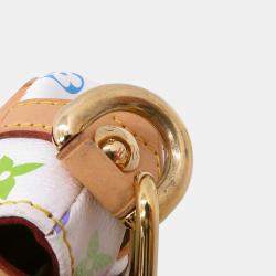 Pre Owned Louis Vuitton Marilyn Blanc Red Multicolor Monogram Shoulder Bag