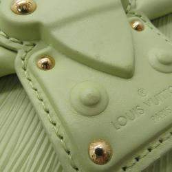 Pre Owned Louis Vuitton Hyde And City Vert Note Epi Leather Shoulder Bag