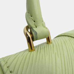 Pre Owned Louis Vuitton Hyde And City Vert Note Epi Leather Shoulder Bag