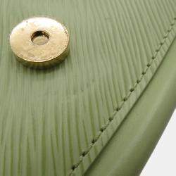 Pre Owned Louis Vuitton Hyde And City Vert Note Epi Leather Shoulder Bag