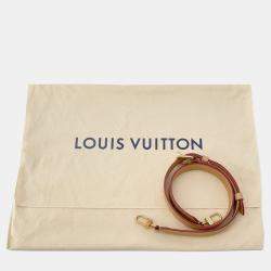 Pre Owned Louis Vuitton Odeon MM Brown Monogram Canvas Shoulder Bag
