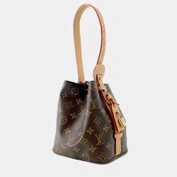 Pre Owned Louis Vuitton All In Bordeaux Monogram Size Bb
