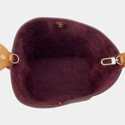 Pre Owned Louis Vuitton All In Bordeaux Monogram Size Bb