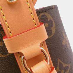 Pre Owned Louis Vuitton All In Bordeaux Monogram Size Bb