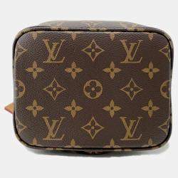 Pre Owned Louis Vuitton All In Bordeaux Monogram Size Bb