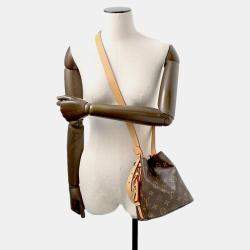 Pre Owned Louis Vuitton All In Bordeaux Monogram Size Bb