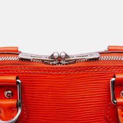 Pre Owned Louis Vuitton Orange Epi Alma BB