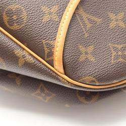 Pre Owned Louis Vuitton Deauville Bowling Vanity Handbag Monogram Canvas