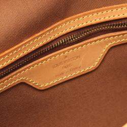 Pre Owned Louis Vuitton Gibeciere Pm Shoulder Bag Crossbody Monogram Brown