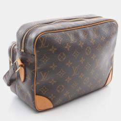 Pre Owned Louis Vuitton Nile Crossbody Shoulder Bag Monogram Canvas