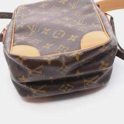 Pre Owned Louis Vuitton Amazon Crossbody Shoulder Bag Monogram Canvas