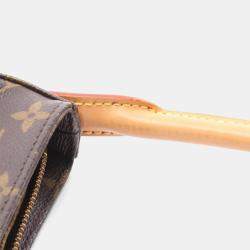 Pre Owned Louis Vuitton Looping MM One Shoulder Bag Monogram Brown