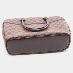 Pre Owned Louis Vuitton Sarria Horizontal Handbag Damier Ebene