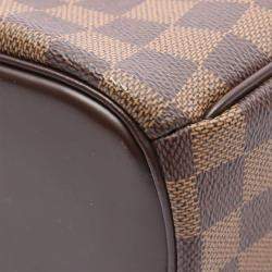 Pre Owned Louis Vuitton Sarria Horizontal Handbag Damier Ebene