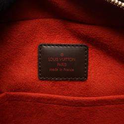 Pre Owned Louis Vuitton Sarria Horizontal Handbag Damier Ebene
