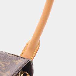 Pre Owned Louis Vuitton Looping MM One Shoulder Bag Monogram Brown