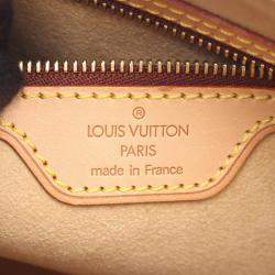 Pre Owned Louis Vuitton Looping MM One Shoulder Bag Monogram Brown
