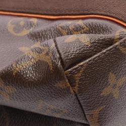 Pre Owned Louis Vuitton Cabas Beaubourg Shoulder Tote Handbag Monogram
