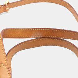 Pre Owned Louis Vuitton Palermo Pm Shoulder Handbag Monogram Canvas Leather
