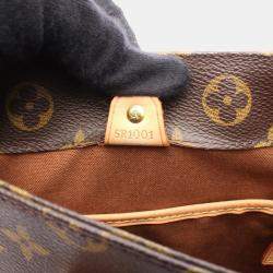 Pre Owned Louis Vuitton Vavin Gm Shoulder Tote Bag Monogram Canvas Leather