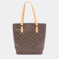 Pre Owned Louis Vuitton Vavin Gm Shoulder Tote Bag Monogram Canvas Leather