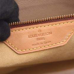 Pre Owned Louis Vuitton Luco Shoulder Tote Bag Monogram Canvas
