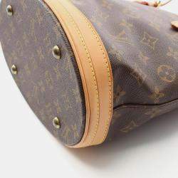 Pre Owned Louis Vuitton Bucket Pm Monogram