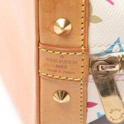 Pre Owned Louis Vuitton Alma Monogrammulticolor Blanc