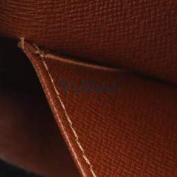 Pre Owned Louis Vuitton Cite Mm Shoulder Bag Monogram Canvas Brown
