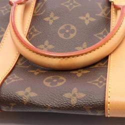 مملوكة مسبقًا حقيبة يد دافل لوي فيتون كيبول 45 سفر كانفاس مونوغرام